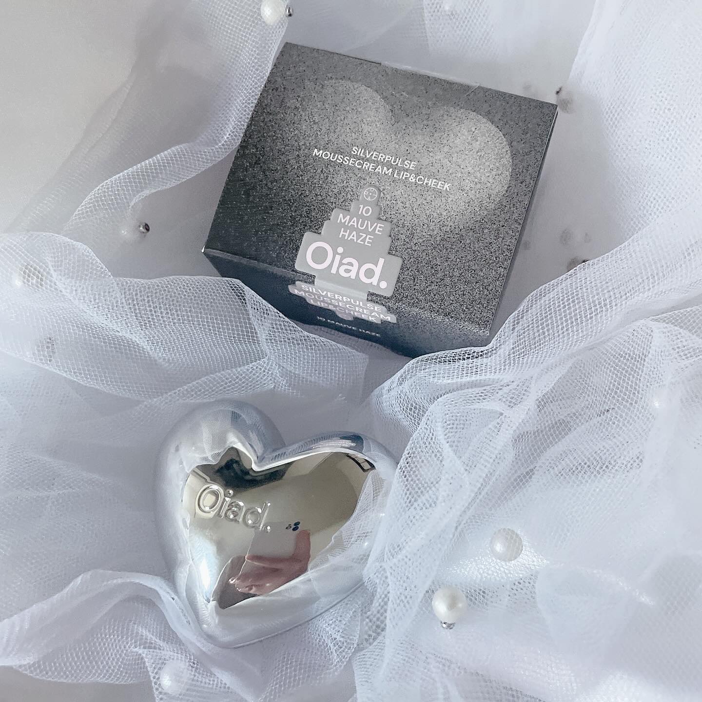 シルバーパース ムースクリーム リップ＆チーク/oiad/ジェル・クリームチークを使ったクチコミ（3枚目）