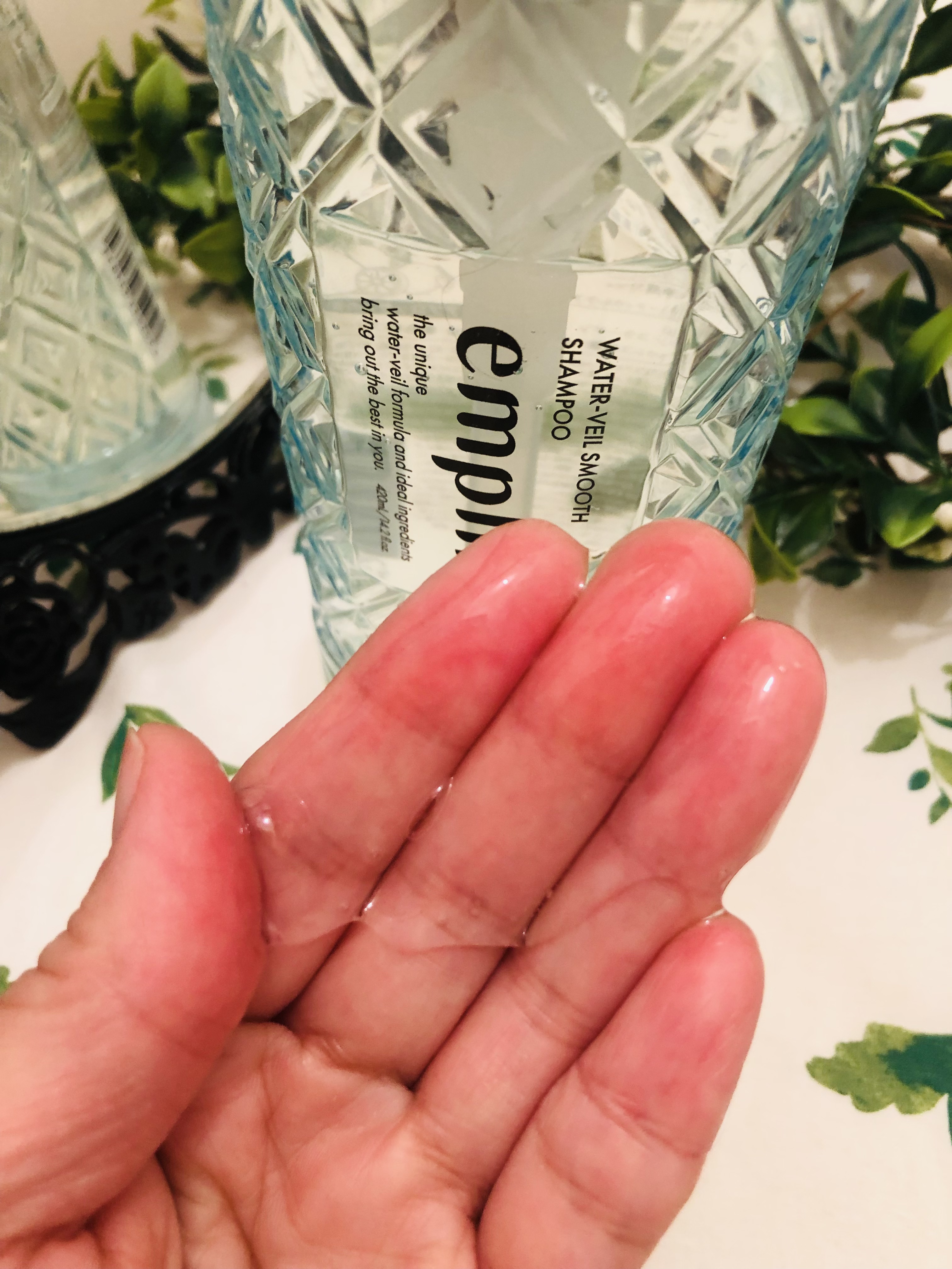 ウォーターベール スムース シャンプー／トリートメント/emplir/市販シャンプーを使ったクチコミ（3枚目）