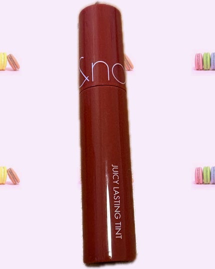 ジューシーラスティングティント/rom&nd/リップティントを使ったクチコミ(1枚目)