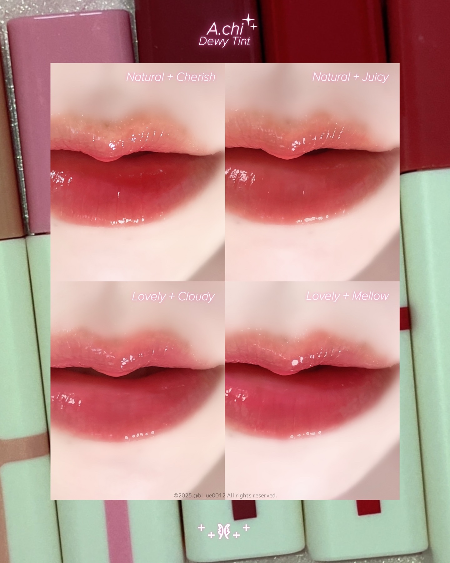 Dewy Tint/A.chi/リップティントを使ったクチコミ（1枚目）