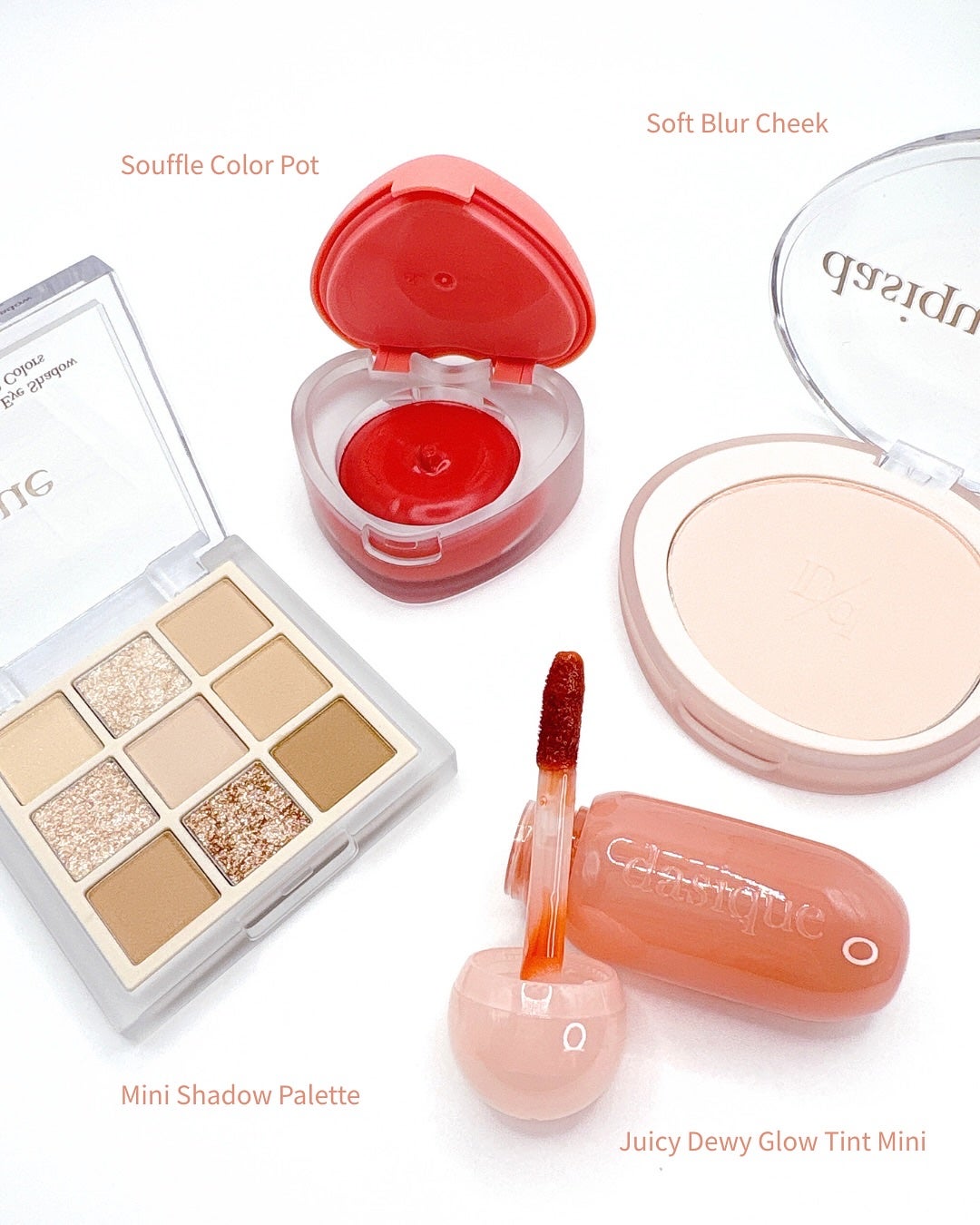 ソフトブラーチーク/dasique/パウダーチークを使ったクチコミ(3枚目)