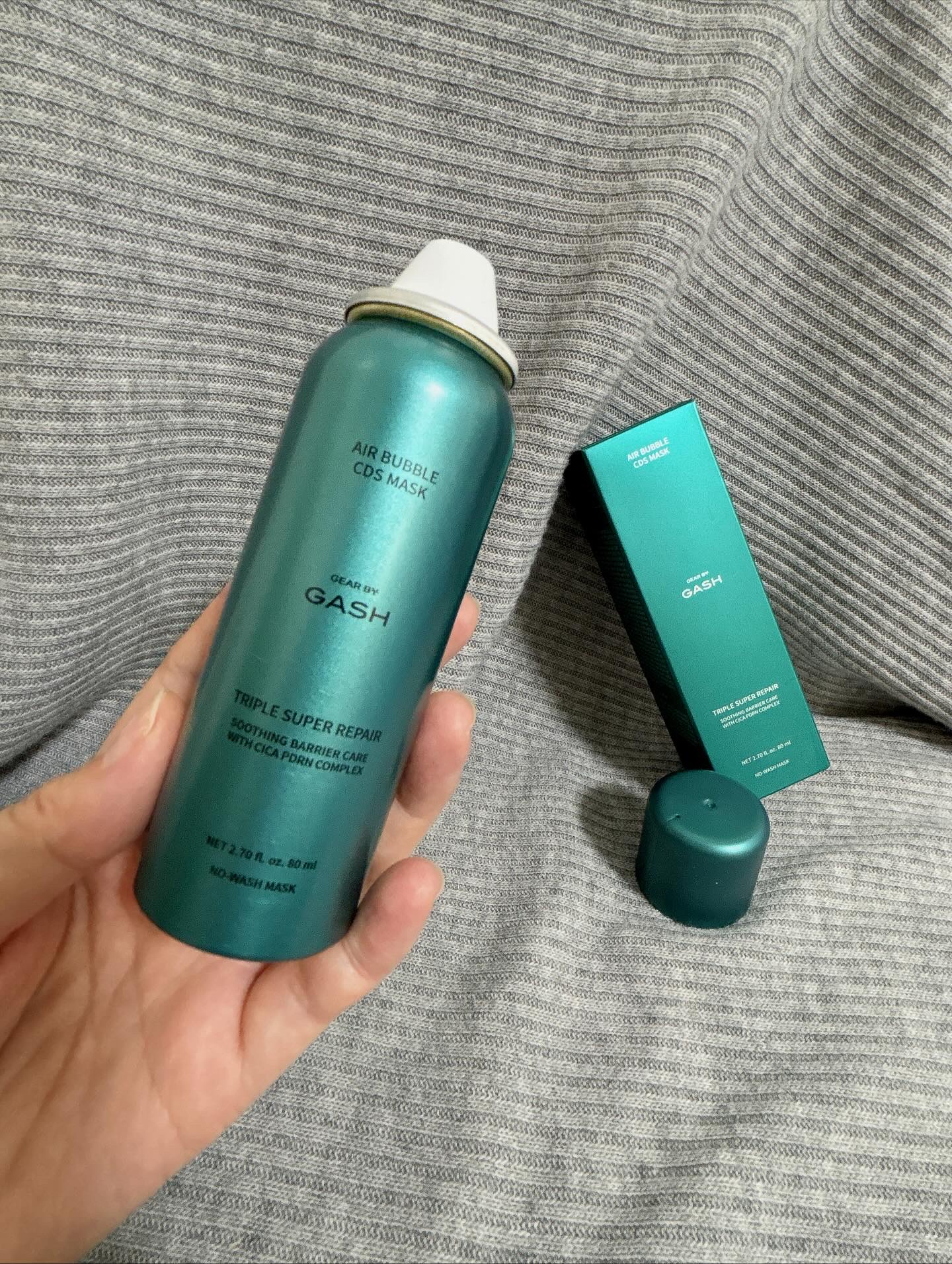 エアバブルCDSマスク トリプルSリペア/GASH/洗い流すパック・マスクを使ったクチコミ（2枚目）