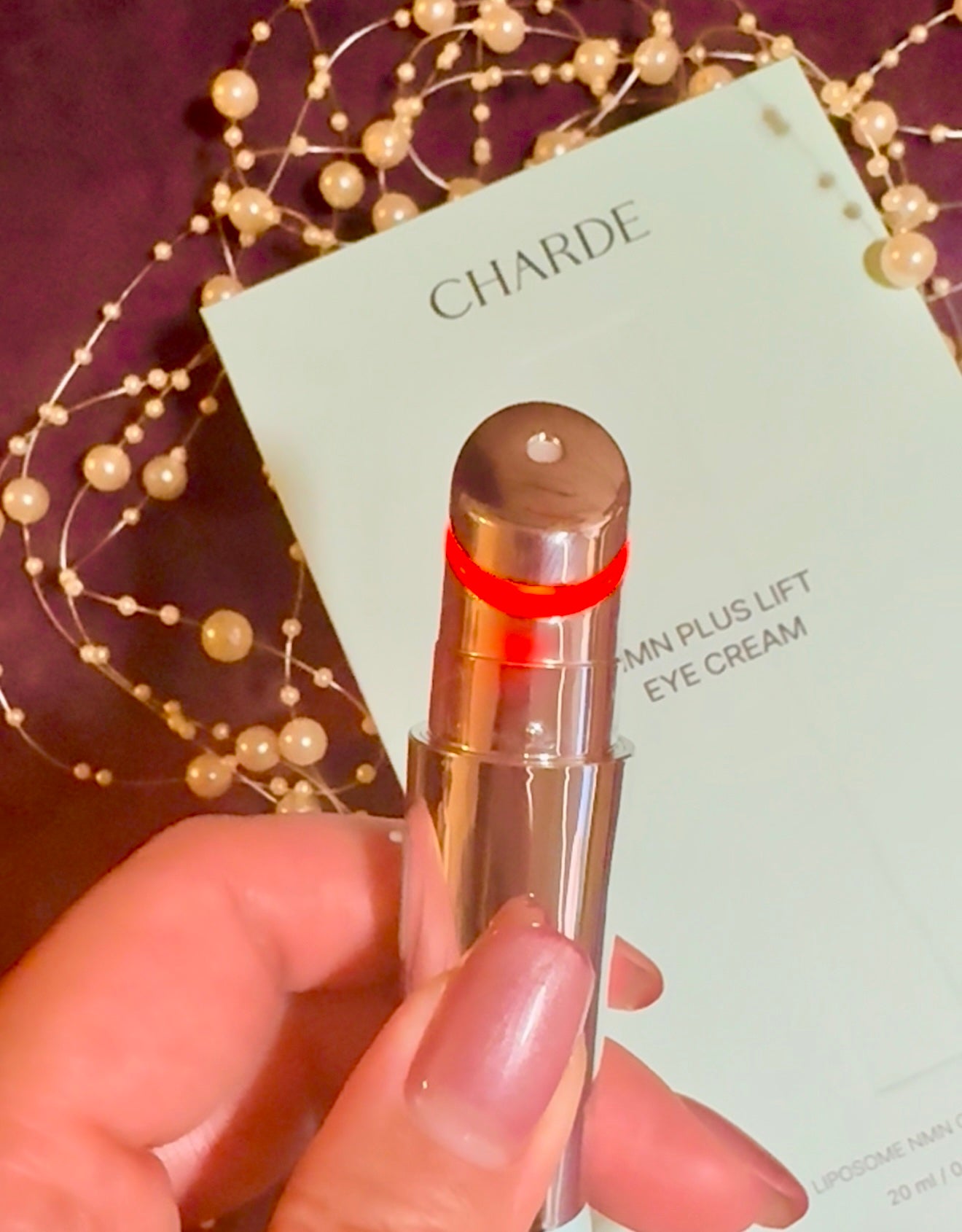 NMNプラスリフトアイクリーム/CHARDE/アイケア・アイクリームを使ったクチコミ(6枚目)