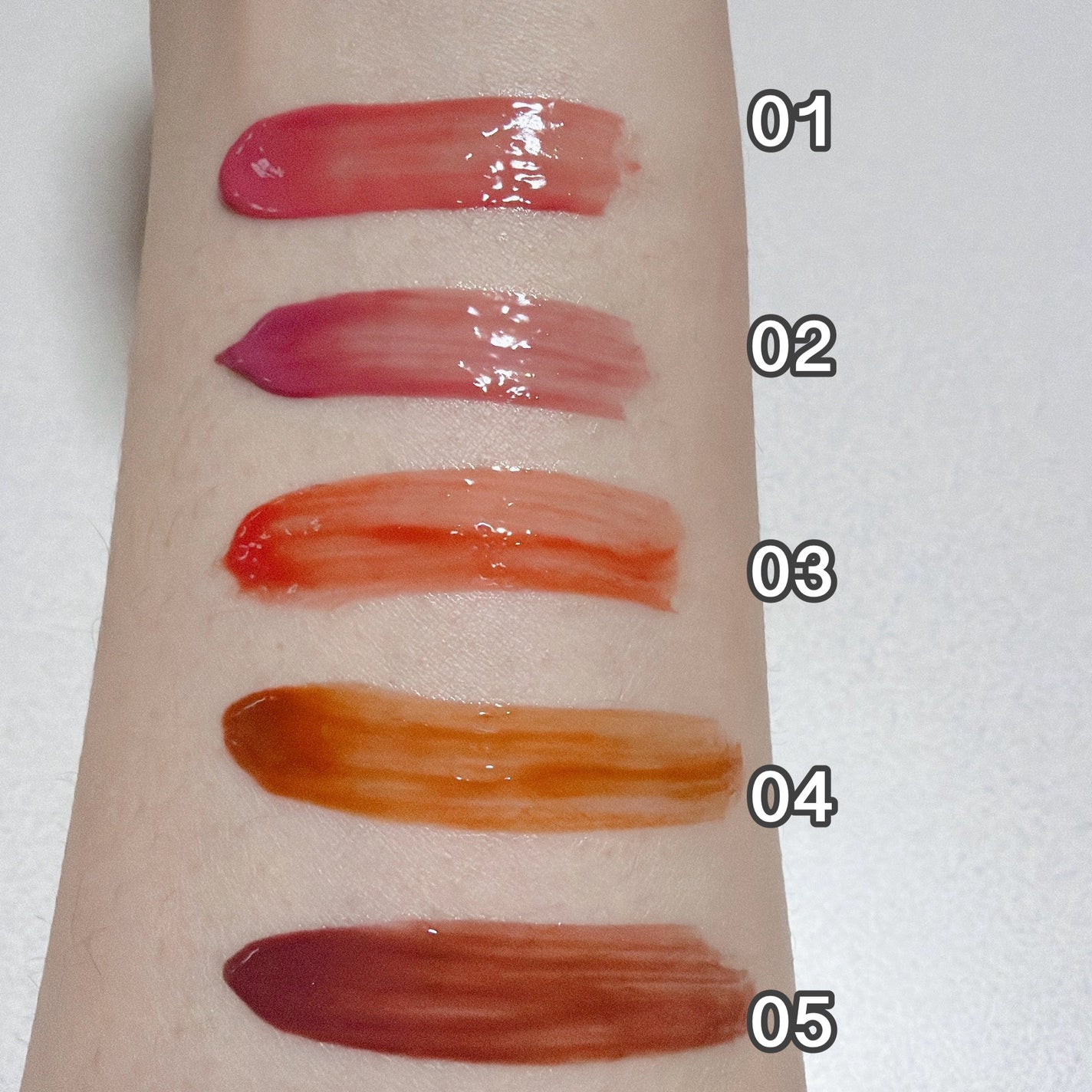 Dewy Syrup Tint/EITHER&/口紅を使ったクチコミ(3枚目)