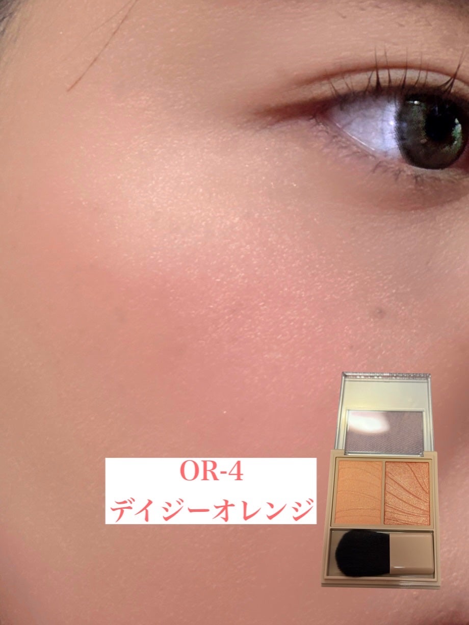 レイヤード フルリ チーク/Visée/パウダーチークを使ったクチコミ(6枚目)