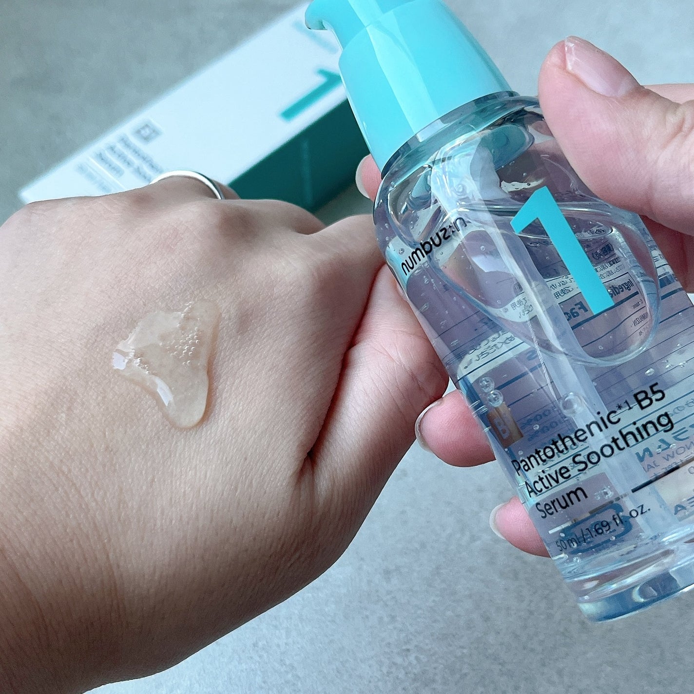 1番 ガルバニックパントテン酸スージングセラム/numbuzin/美容液を使ったクチコミ(3枚目)