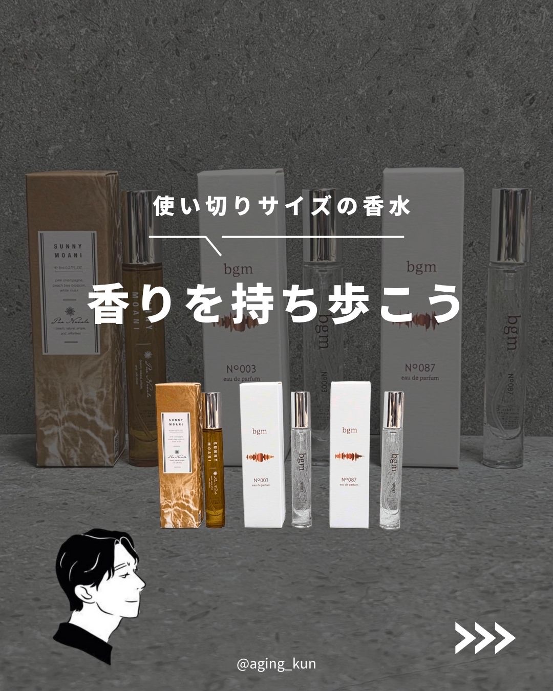 オードパルファム　NO.003 ミニ 8mL/bgm/香水(その他)を使ったクチコミ（1枚目）