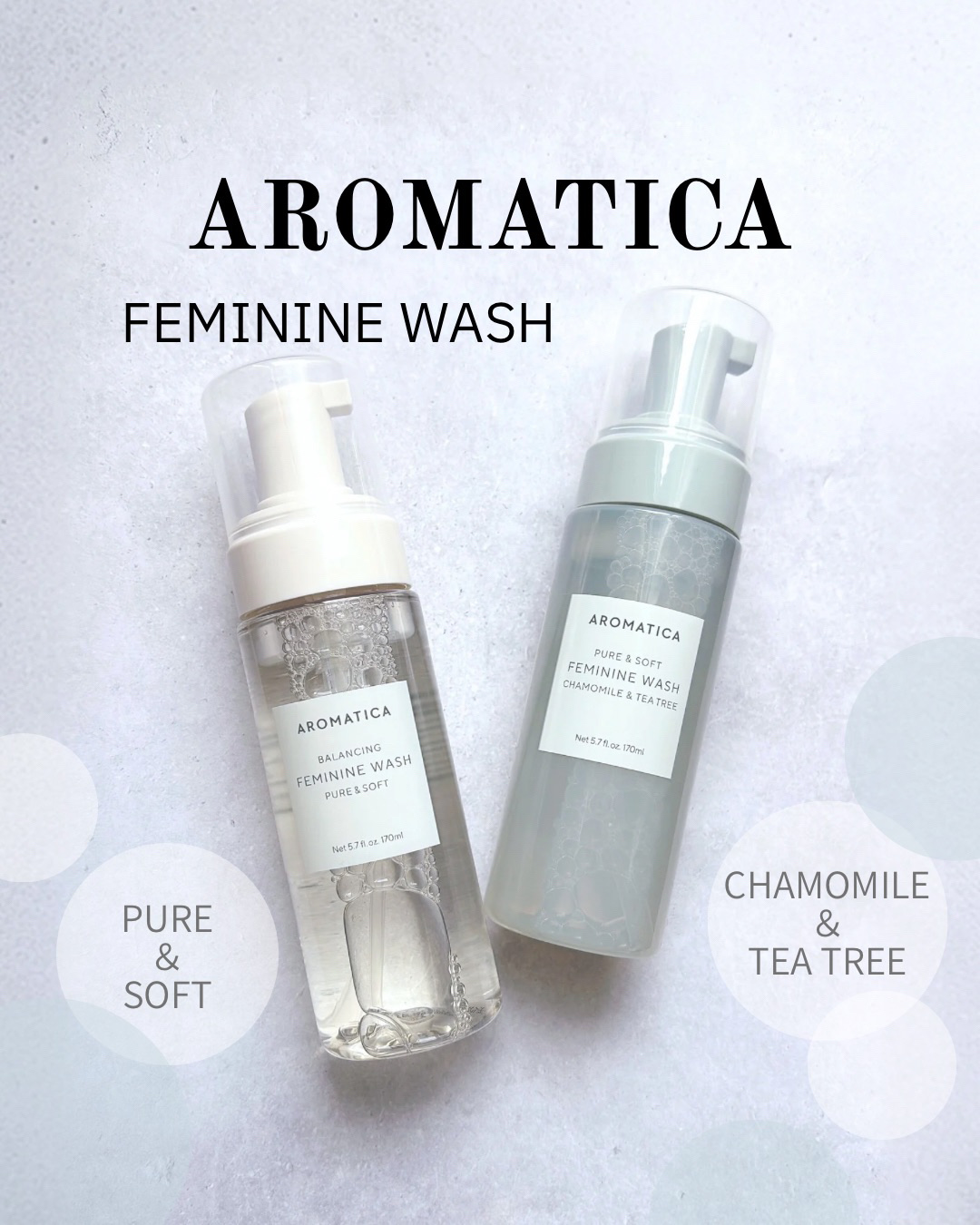 ピュア＆ソフトフェミニンウォッシュ /AROMATICA/デリケートゾーンケアを使ったクチコミ（1枚目）