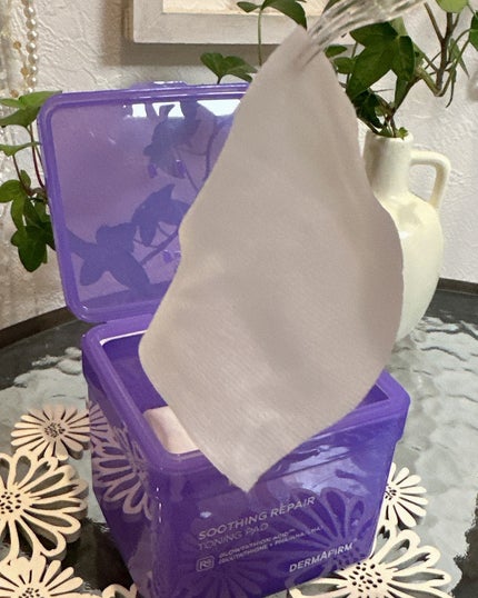 スージングリペア トーニングパッド/ダーマファーム/トナーパッドを使ったクチコミ(3枚目)