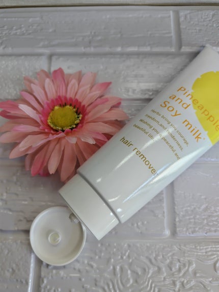 パイナップル豆乳除毛クリーム/鈴木ハーブ研究所/除毛クリームを使ったクチコミ(2枚目)