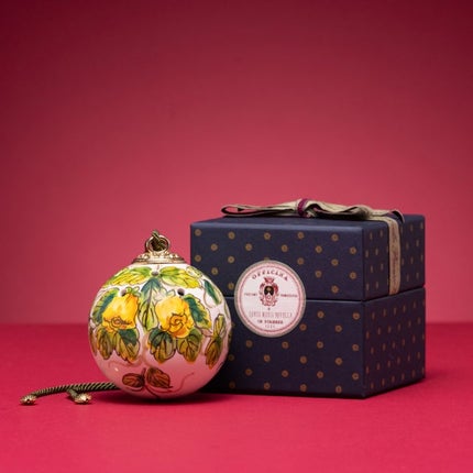 2025/12/1発売 サンタ・マリア・ノヴェッラ セラミックオーナメントボール(ポプリ 6g入り) ローザ ジアッラ