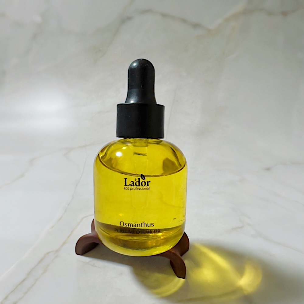 パフュームヘアオイル オスマンサス/La'dor/ヘアオイルを使ったクチコミ（1枚目）