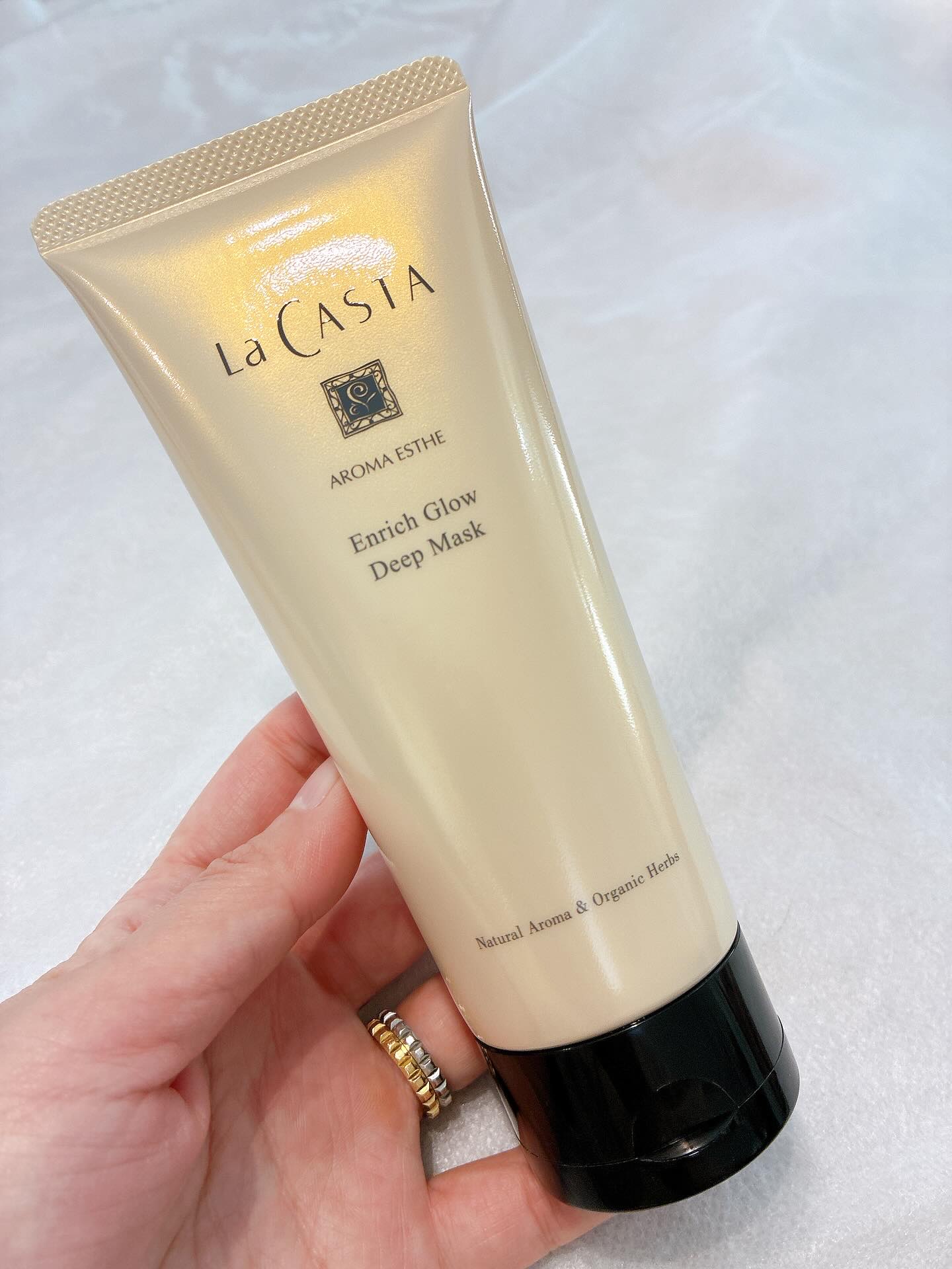 アロマエステ エンリッチグロウ ディープマスク/ラ・カスタ/洗い流すヘアトリートメントを使ったクチコミ（1枚目）
