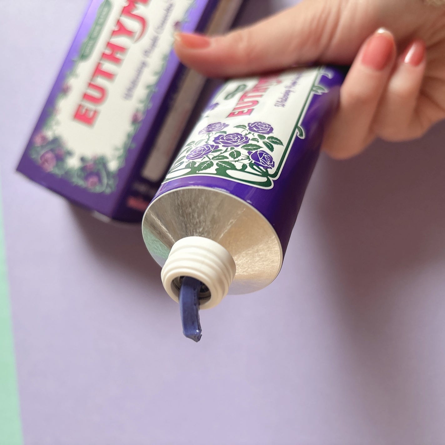 パープルコレクターロイヤルローズブレンド/EUTHYMOL/歯磨き粉を使ったクチコミ(2枚目)