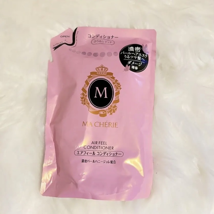 MACHERIE エアフィール シャンプー／コンディショナーのクチコミ「MACHERIE
エアフィール コンディショナー

♡ポイント♡
☑︎なめらか、うるツヤ髪を実.....」（1枚目）