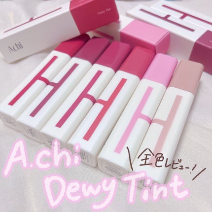 Dewy Tint/A.chi/リップティントを使ったクチコミ(1枚目)
