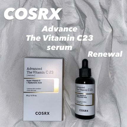 RXアドバンスド ザ・ビタミンC23セラム/COSRX/美容液を使ったクチコミ(1枚目)