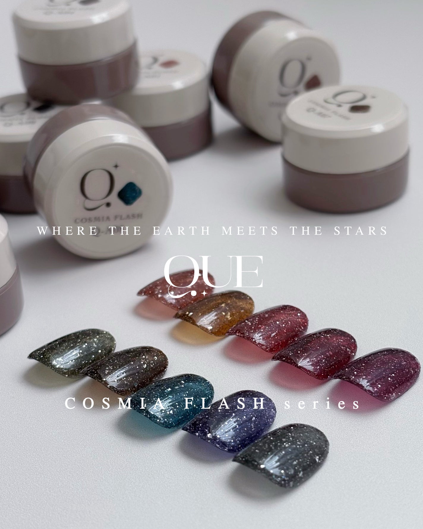 sato 🕊 self nail🫧🤍 on LIPS 「COSMIAFLASHseries宇宙、大地、自然界のダイナミ..」(1枚目)