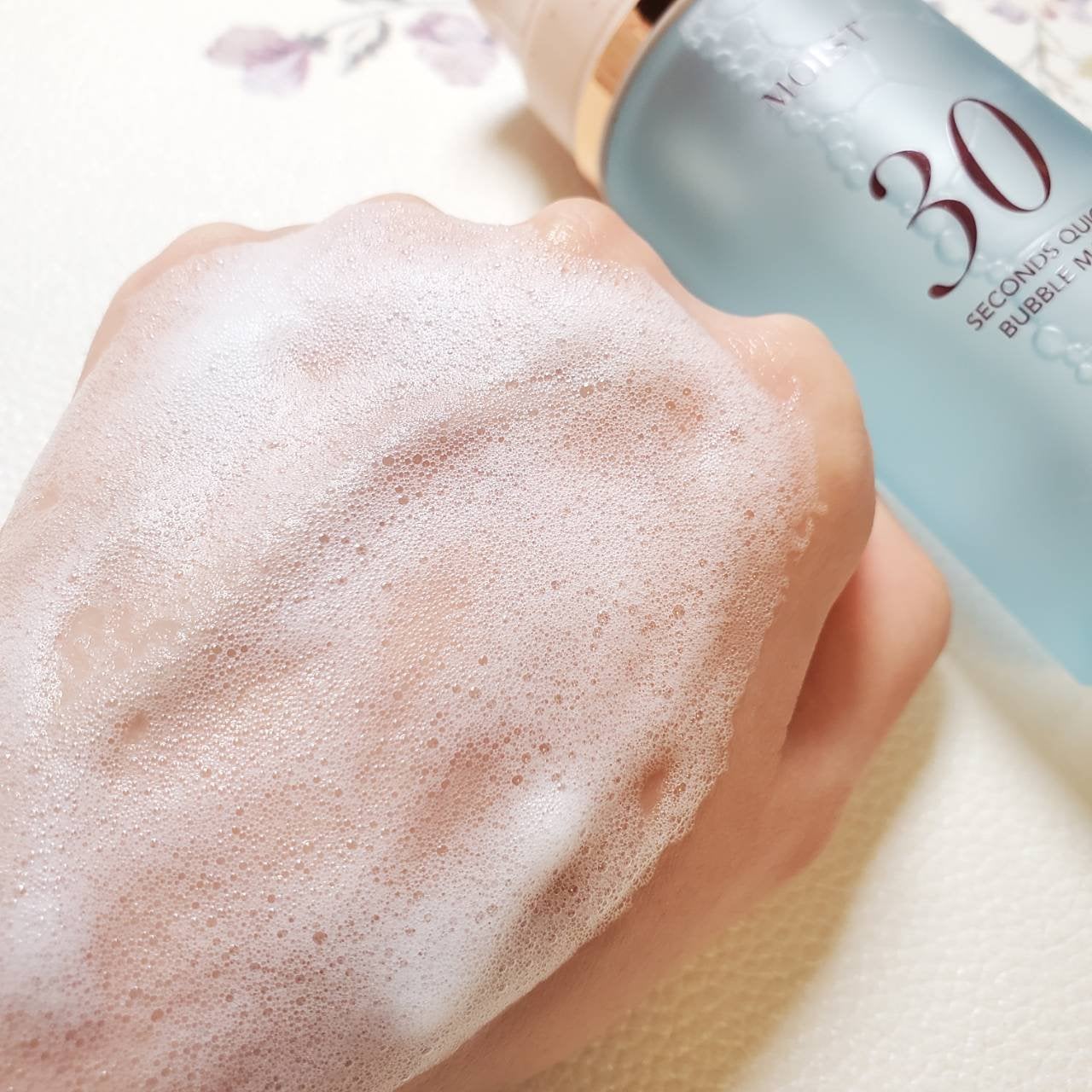 30秒クイックバブルマスク95ml モイスト/MENOKIN/シートマスク・パックを使ったクチコミ(3枚目)