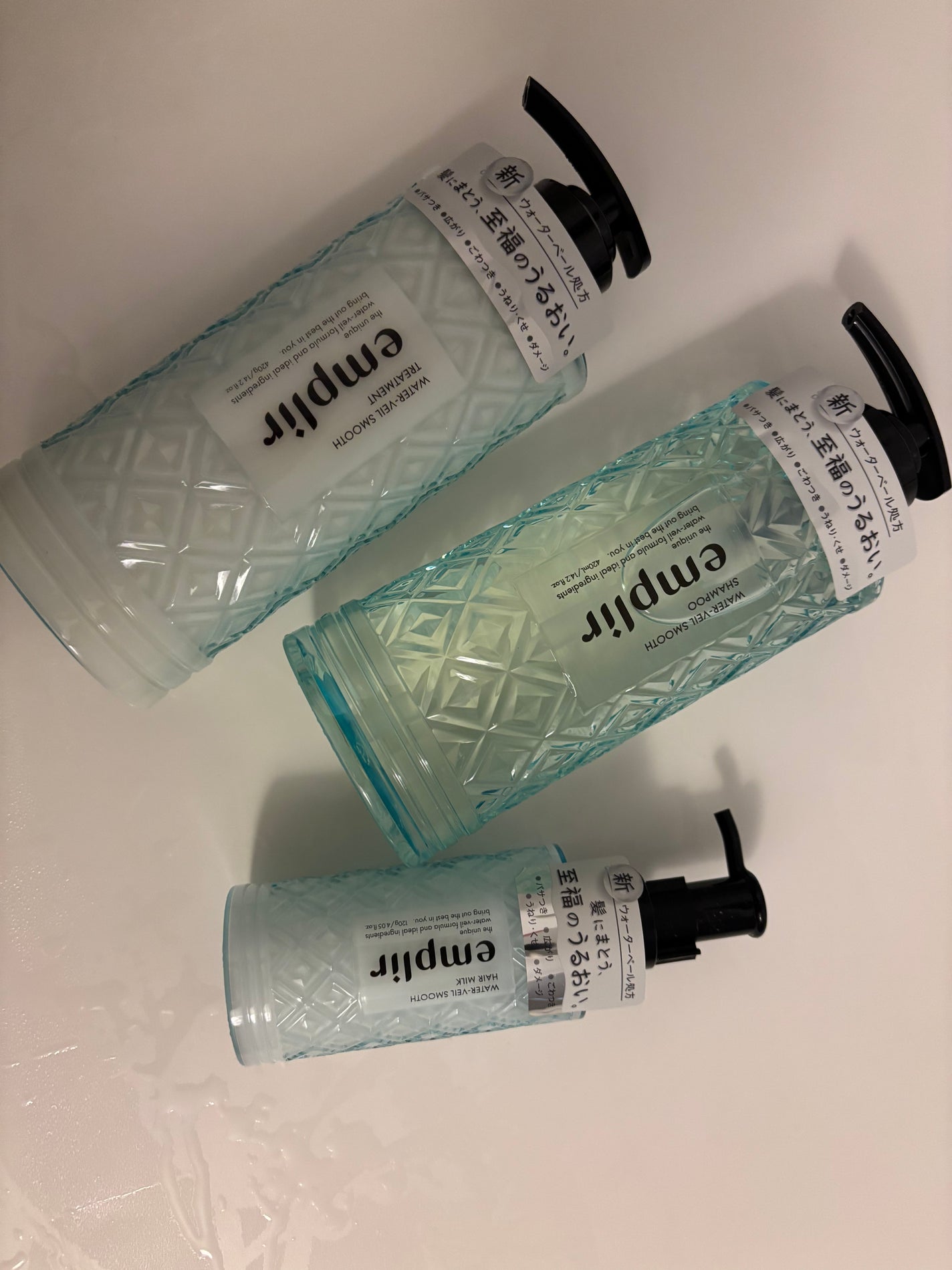 ウォーターベール スムース シャンプー/トリートメント/emplir/市販シャンプーを使ったクチコミ(1枚目)