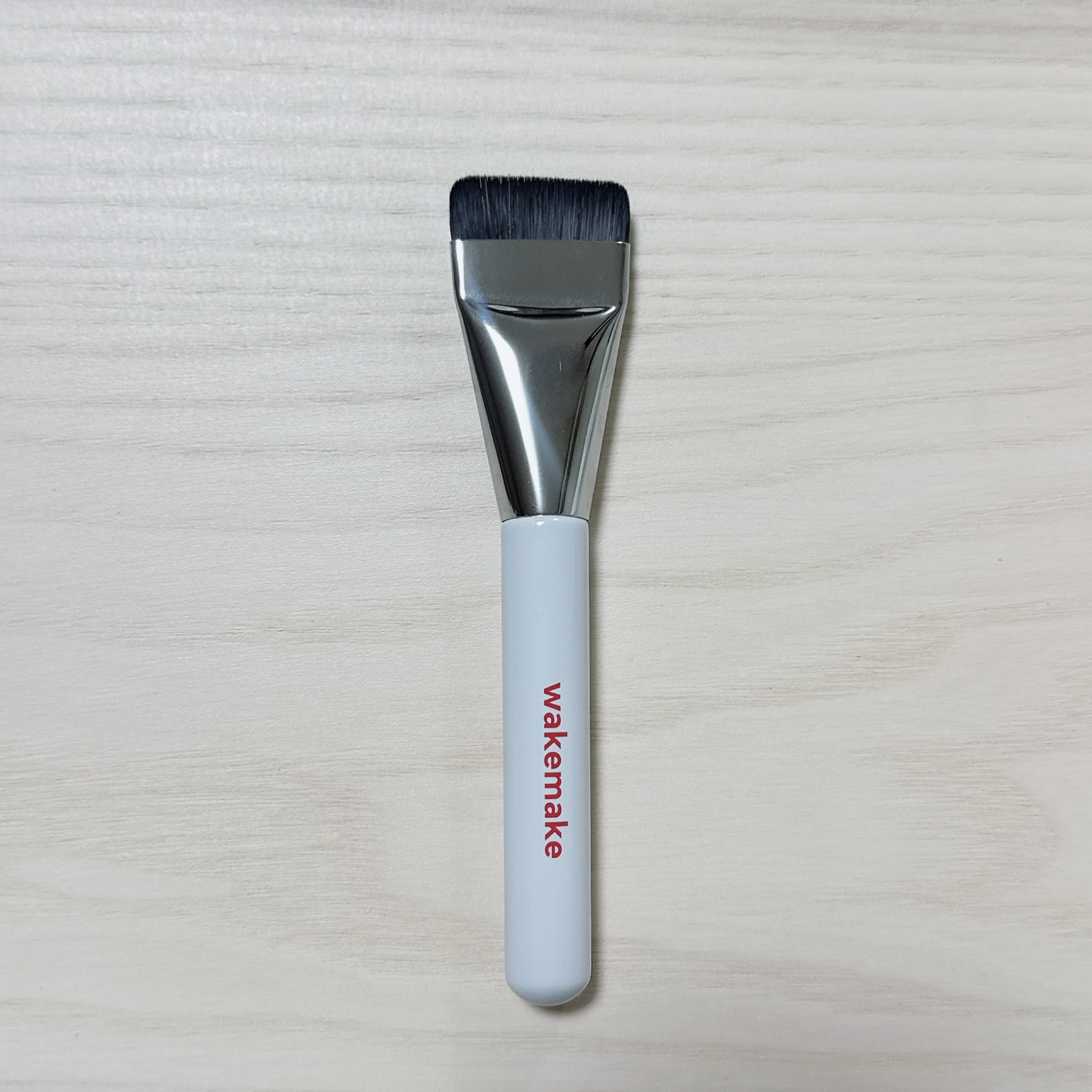 Spatula Wide Foundation Brush/wakemake/メイクブラシを使ったクチコミ（1枚目）