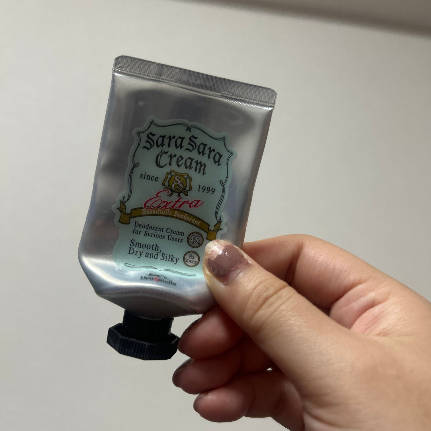 薬用さらさらクリーム/デオナチュレ/デオドラント・制汗剤を使ったクチコミ(1枚目)