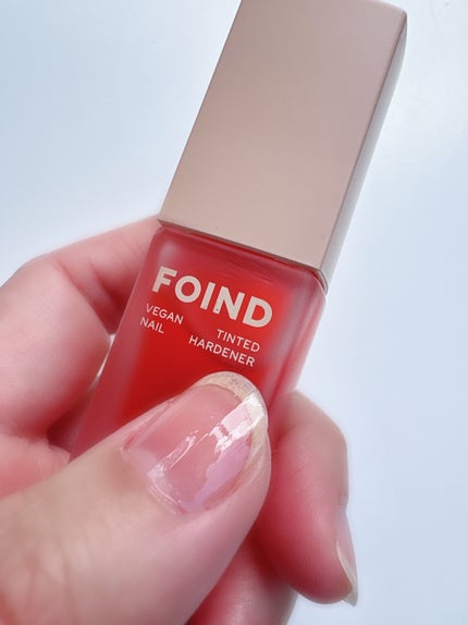 001 ヴィーガンティンテッドネイルハードナー/FOIND/ネイル用品を使ったクチコミ(4枚目)