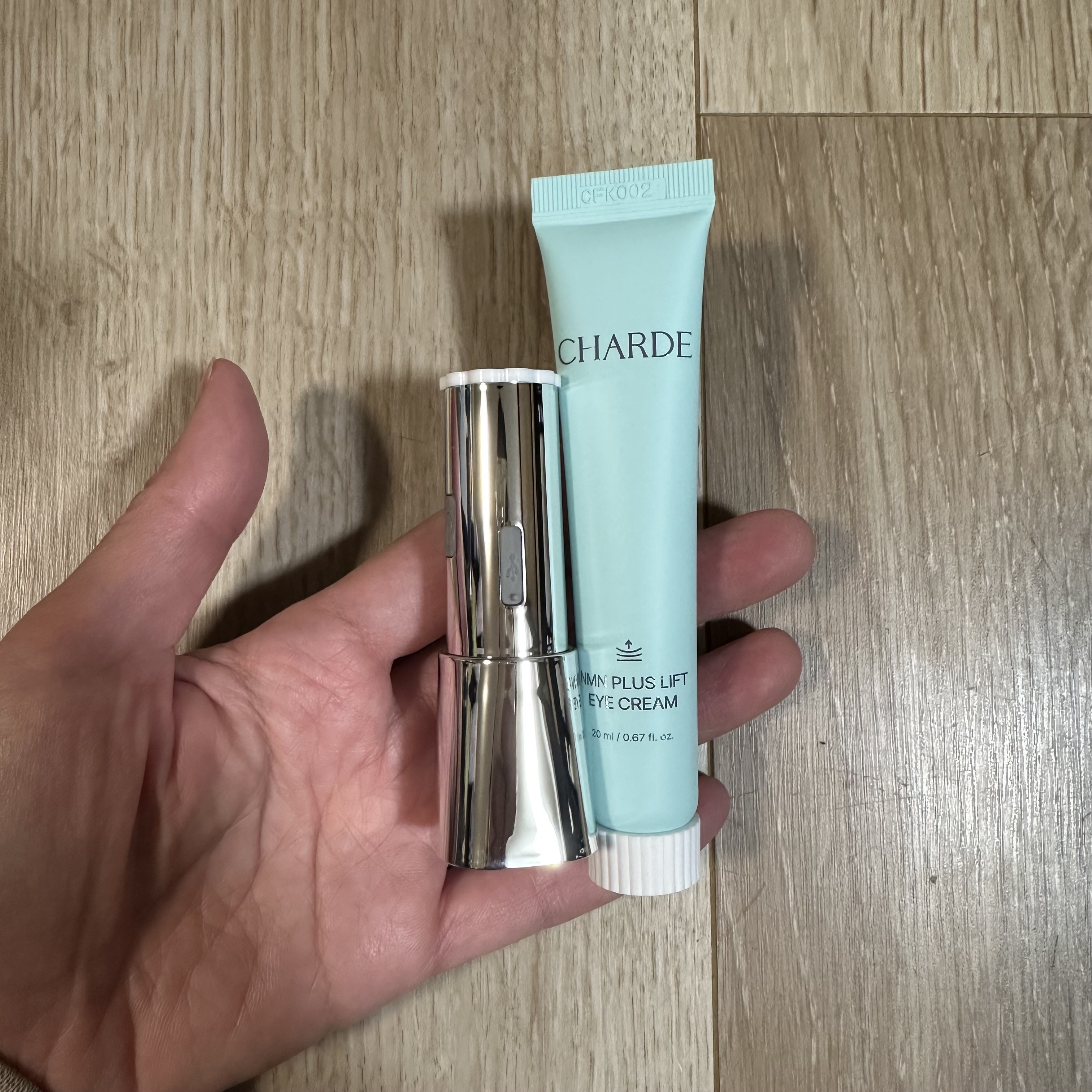 NMNプラスリフトアイクリーム/CHARDE/アイケア・アイクリームを使ったクチコミ（2枚目）