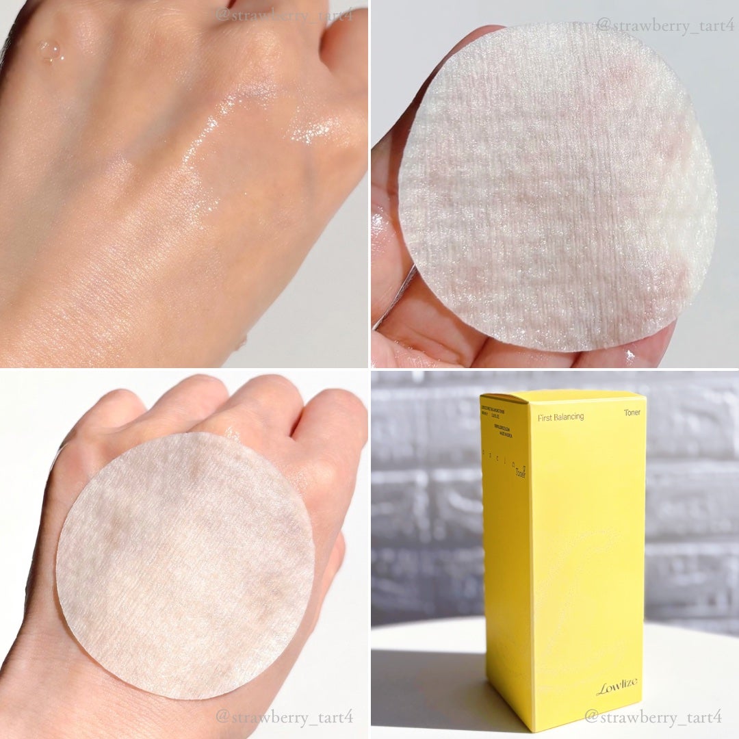 ファーストバランシングトナー/Lowlize/化粧水を使ったクチコミ(3枚目)