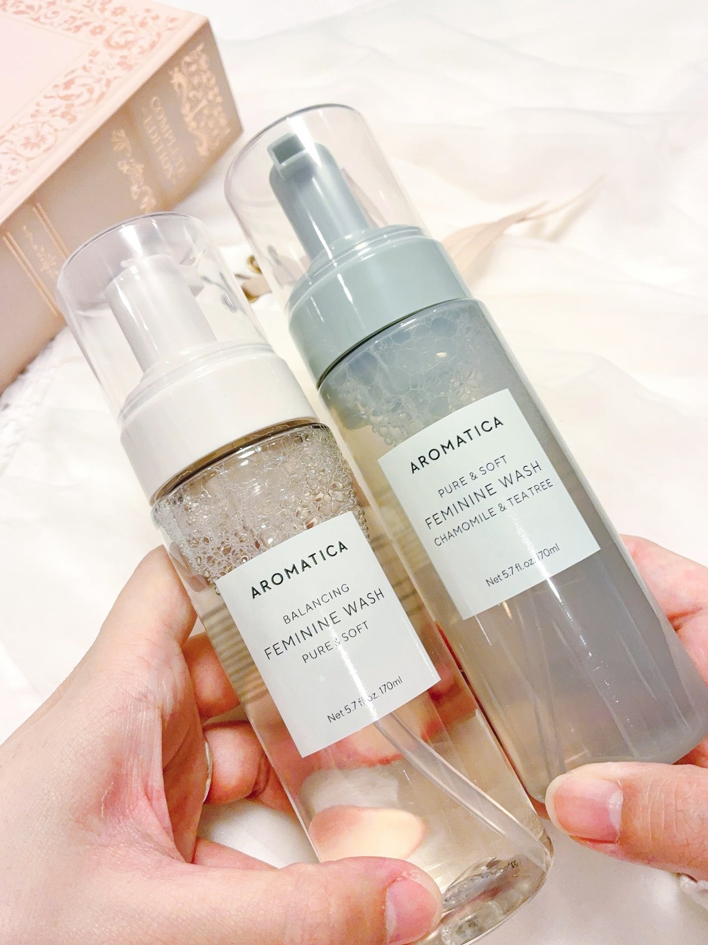ピュア&ソフトフェミニンウォッシュ /AROMATICA/デリケートゾーンケアを使ったクチコミ(4枚目)