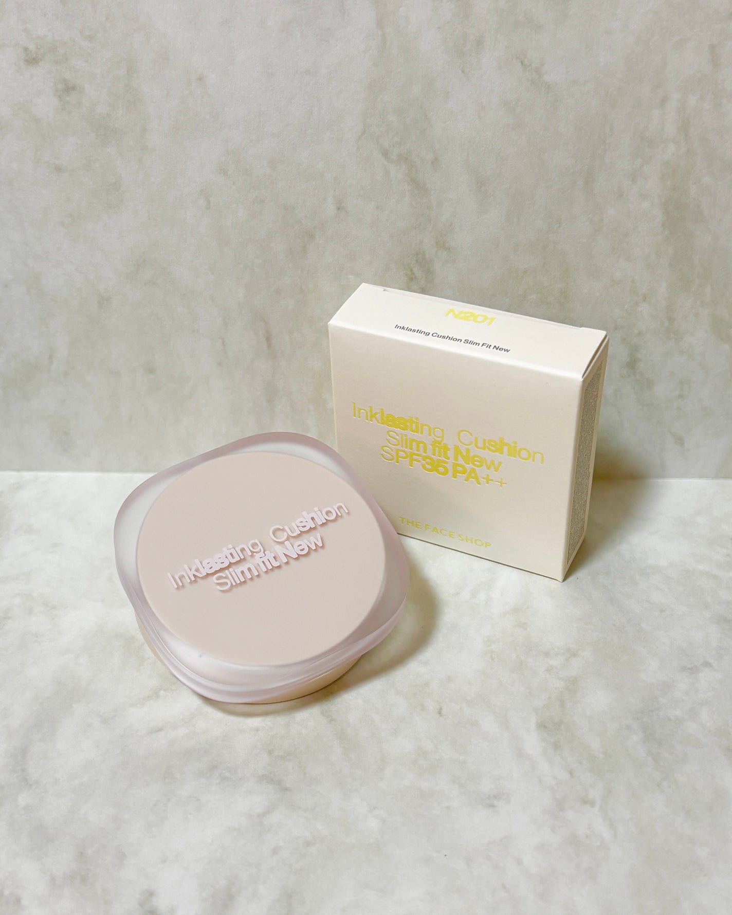 インクラスティングクッションファンデーション/THE FACE SHOP/クッションファンデーションを使ったクチコミ(5枚目)