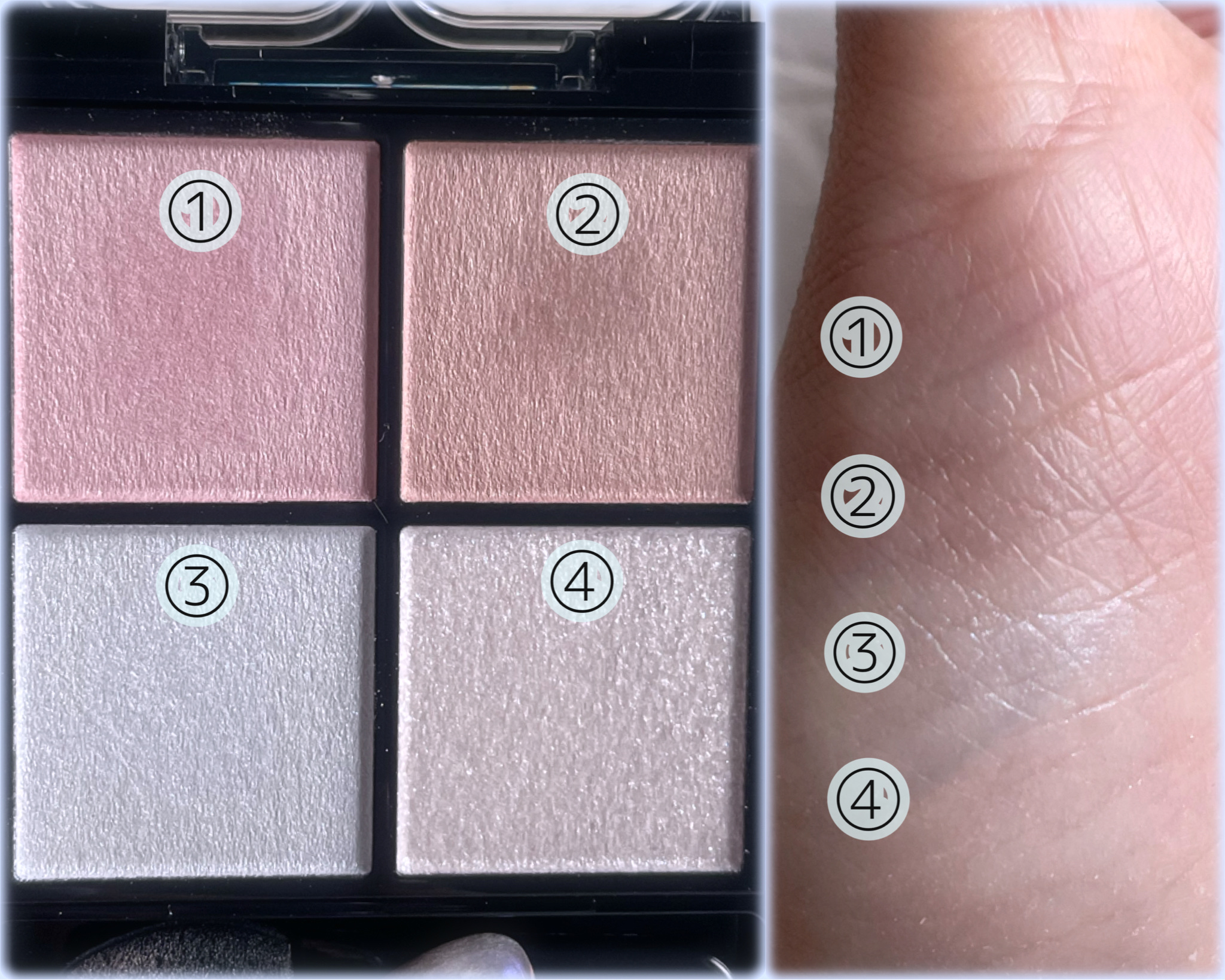 ケイト ポッピングシルエットシャドウ/KATE/アイシャドウパレットを使ったクチコミ（3枚目）