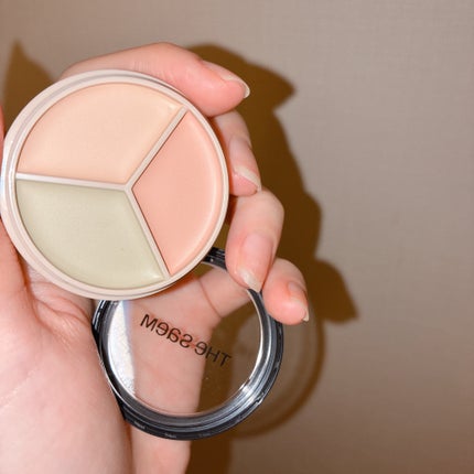 カバーパーフェクション トリプル ポット コンシーラー/the SAEM/パレットコンシーラーを使ったクチコミ(4枚目)