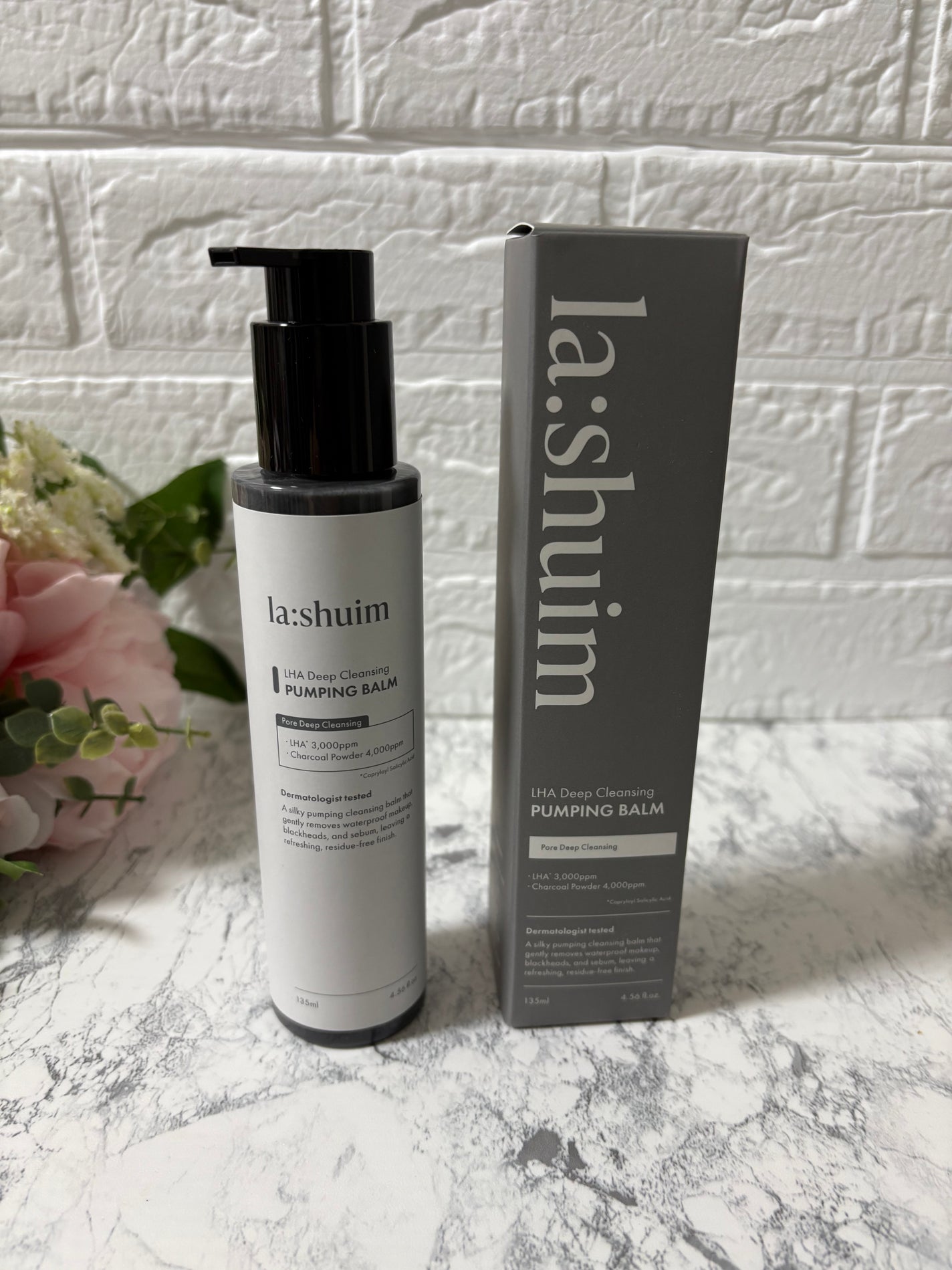 ラ・シューム LHA ディープクレンジング ポンピング バーム/la:shuim/クレンジングバームを使ったクチコミ(1枚目)