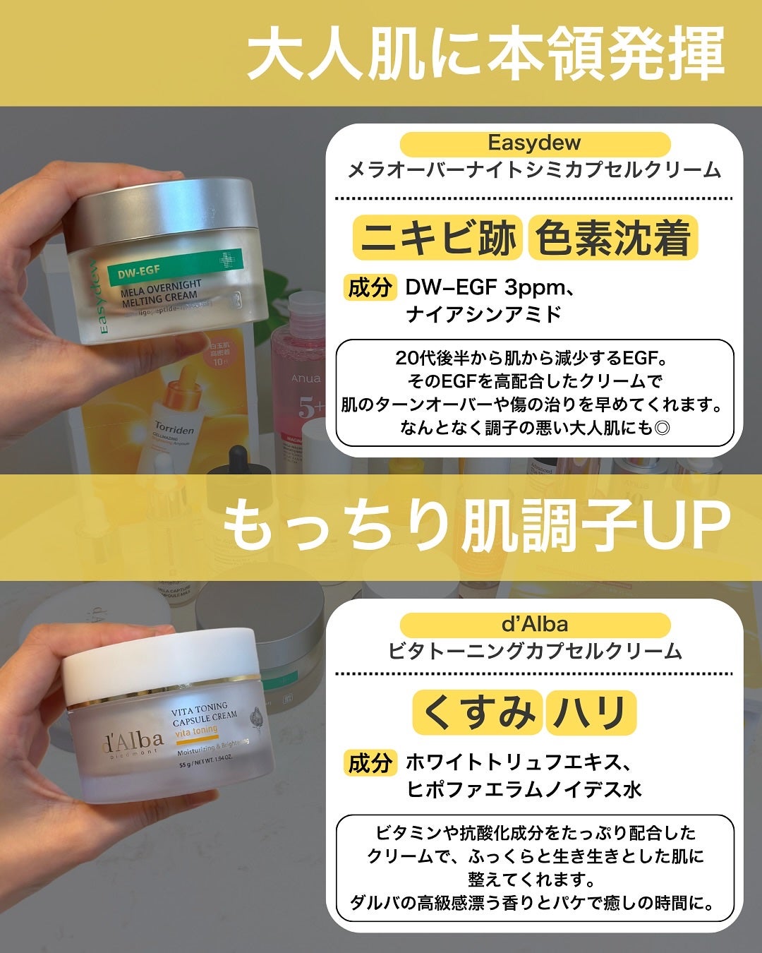 なぎ | スキンケア薬剤師 on LIPS 「Qoo10メガ割👑美白・ニキビ跡におすすめの商品をまとめました..」(8枚目)