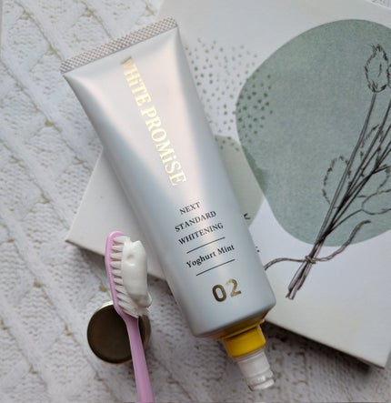 ホワイトプロミス 美白*+むし歯予防*/WHiTE PROMiSE/歯磨き粉を使ったクチコミ(3枚目)