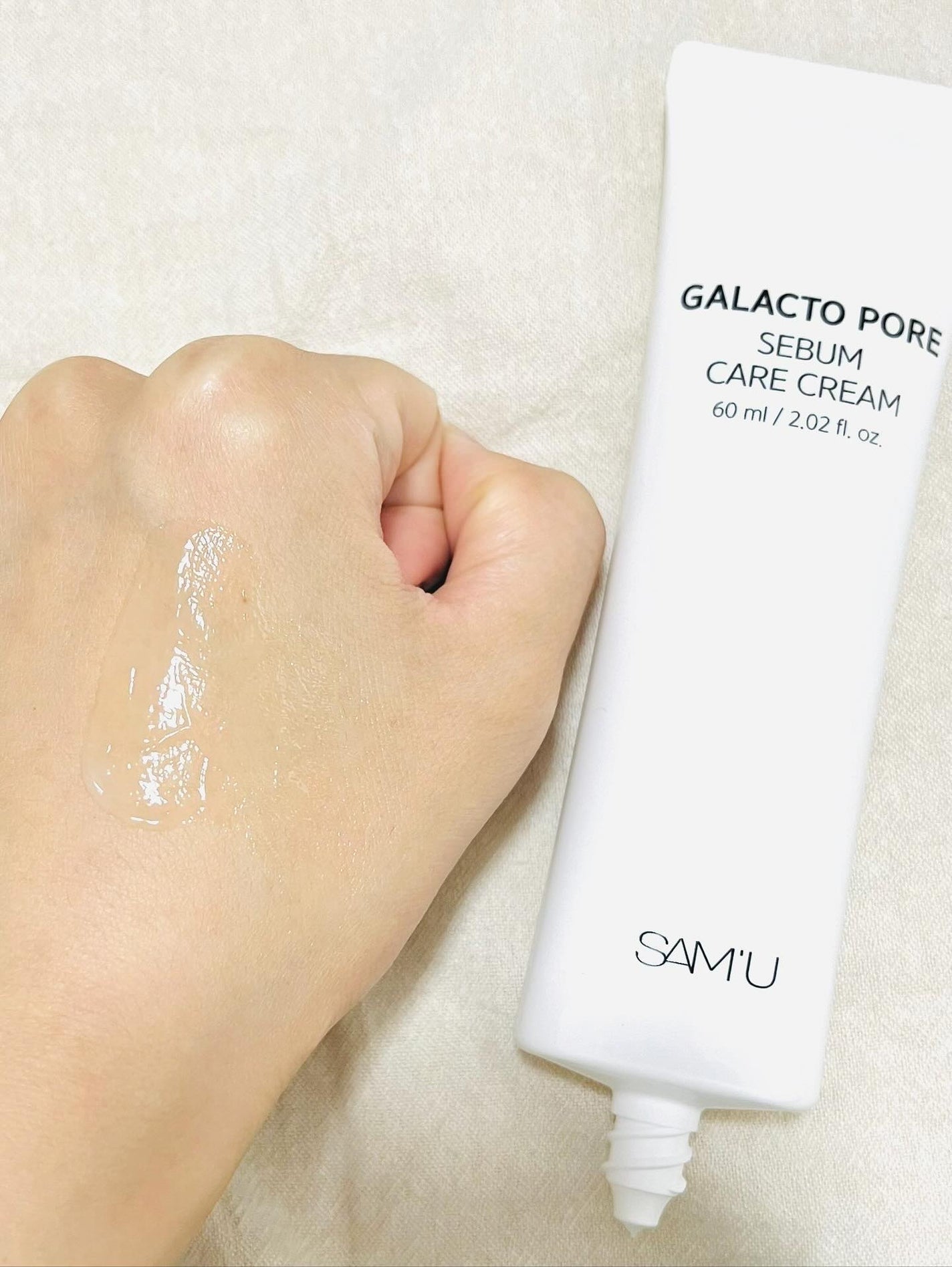 サミュ ガラクトポア セバムケアクリーム/SAM'U/フェイスクリームを使ったクチコミ(3枚目)