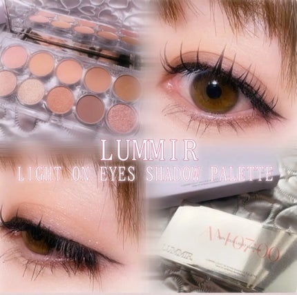 ライトオンアイズシャドウパレット/ルミル/アイシャドウパレットを使ったクチコミ(1枚目)