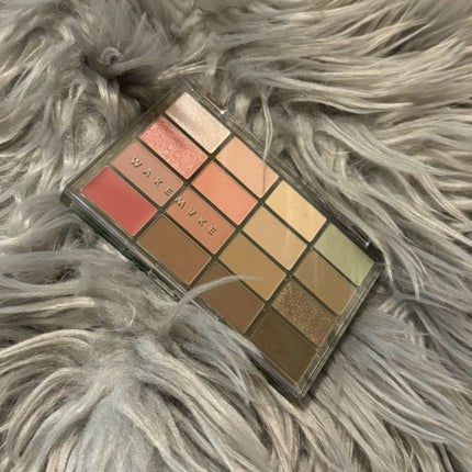 ソフトブラーリングアイパレット 21.フォールインフィグブラーリング/wakemake/アイシャドウパレットの画像