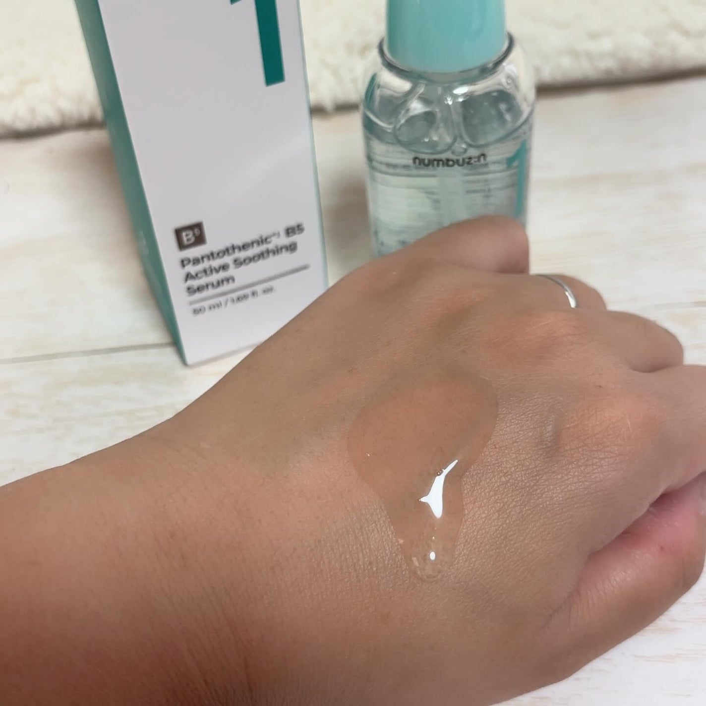 1番 ガルバニックパントテン酸スージングセラム/numbuzin/美容液を使ったクチコミ(4枚目)