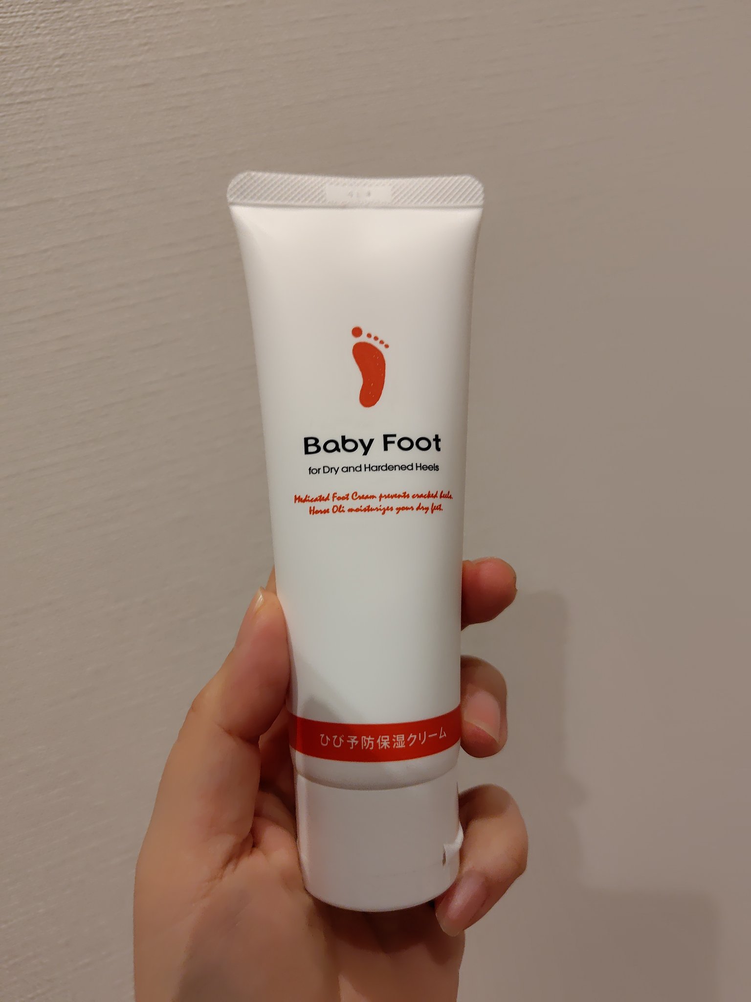 ベビーフット　かかとひび割れ防止セット/ベビーフット/レッグ・フットケアを使ったクチコミ（2枚目）