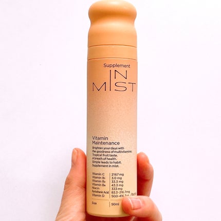 Vitamin Maintenance/IN MIST/健康サプリメントを使ったクチコミ(2枚目)
