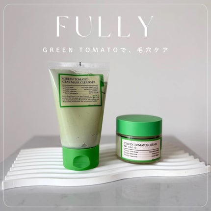 グリーントマトクレイマスククレンザー/FULLY/洗い流すパック・マスクを使ったクチコミ(1枚目)