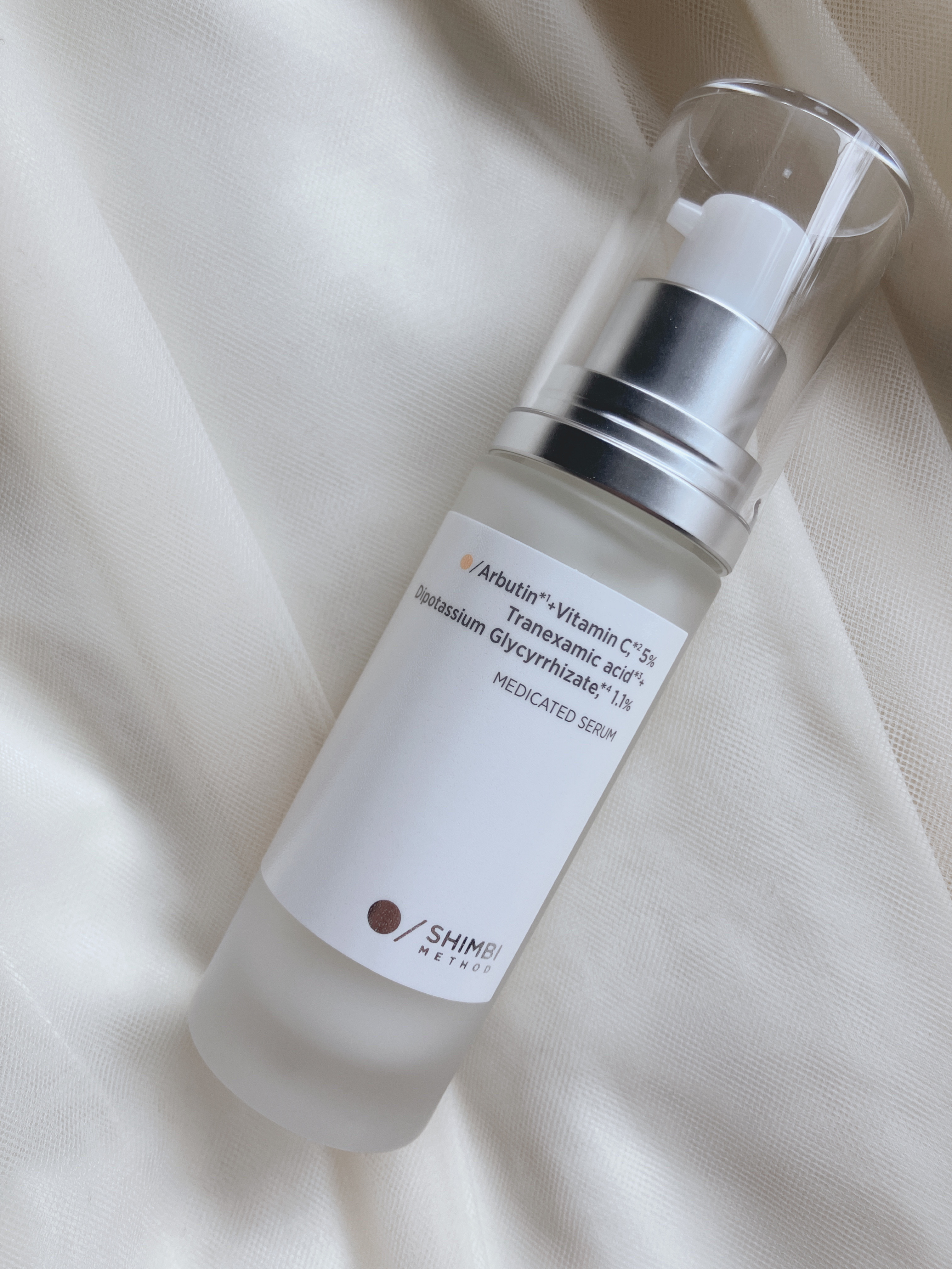 シンビメソッドさまからいただきました🙇‍♀️

SHIMBI METHOD（シンビメソッド）
・[医薬部外品] 薬用ダブルホワイトニングセラムA

"4種の薬用成分配合の医薬部外品美容液。
ダブルの美白有効成分「アルブチン」と「ビタミンC