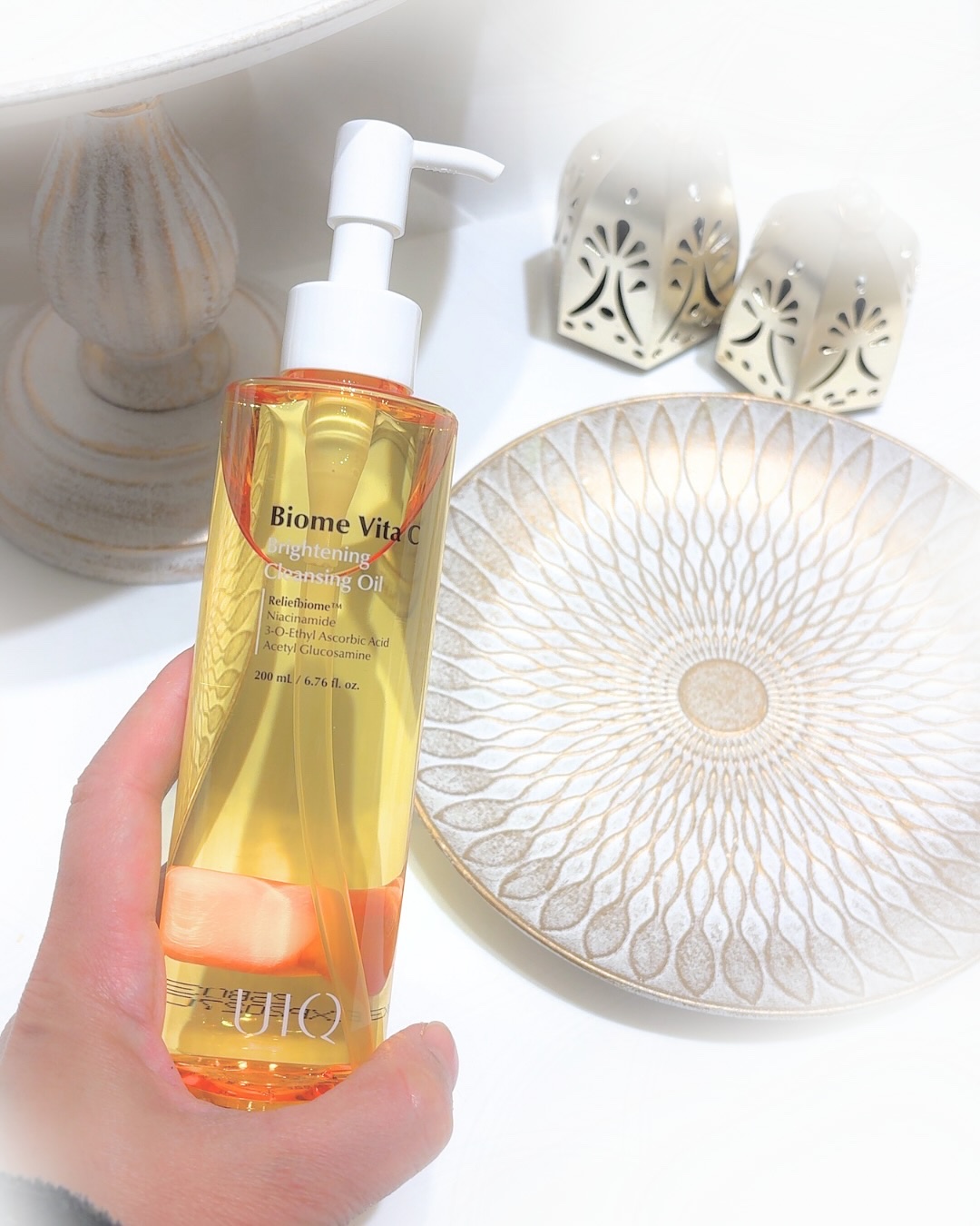 バイオームビタＣブライトニングクレンジングオイル/UIQ/オイルクレンジングを使ったクチコミ（2枚目）