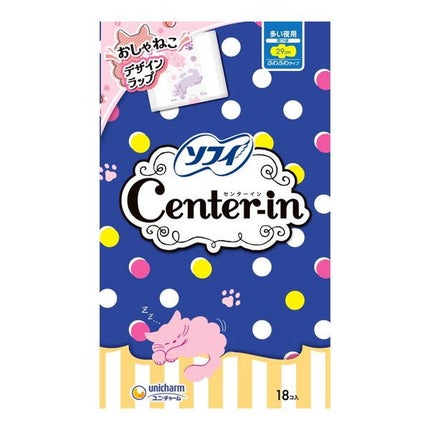 センターイン(ユニ・チャーム) センターイン ふわふわ 多い夜用