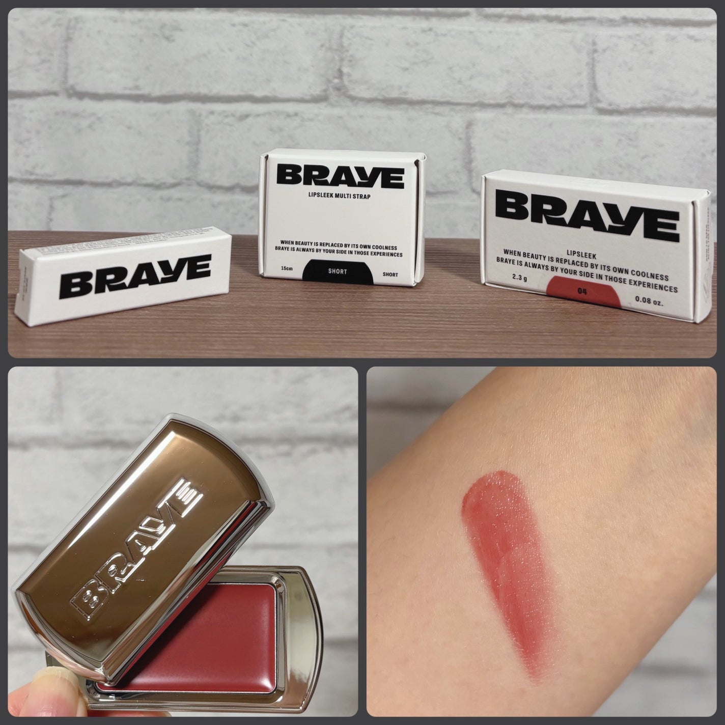 BRAYE LIPSLEEK/BRAYE/口紅を使ったクチコミ(1枚目)