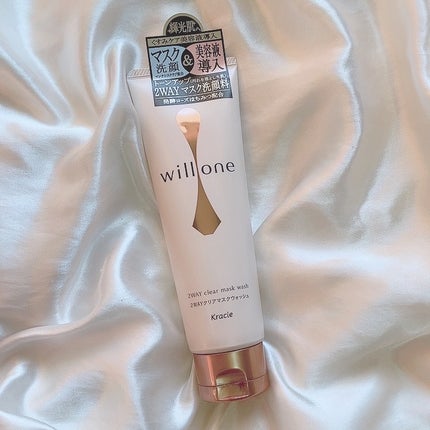 willone 2WAYクリアマスクウォッシュ/クラシエ/その他洗顔料を使ったクチコミ(6枚目)