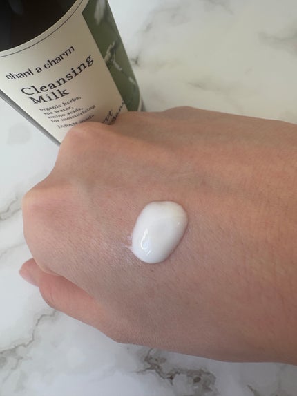 クレンジングミルク/chant a charm /ミルククレンジングを使ったクチコミ(2枚目)