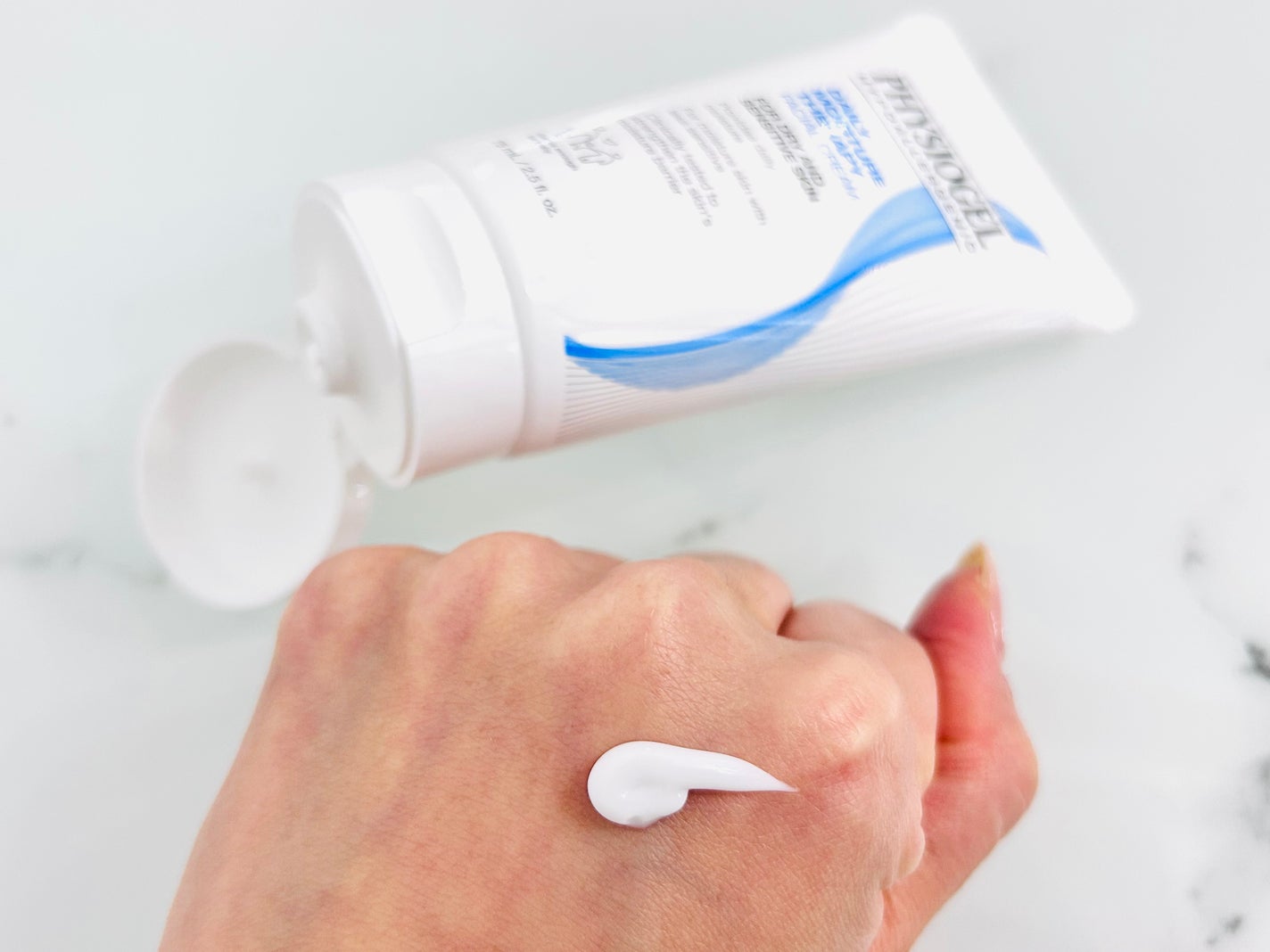 DMT インテンシブフェイシャルクリーム/PHYSIOGEL/フェイスクリームを使ったクチコミ(2枚目)